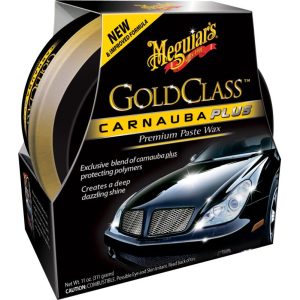 Meguiar’s Gold Class Carnauba Plus Premium Paste Car Wax, ceara auto solida cu carnauba, 311 gr
