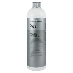 Koch Chemie PSS – Plast Star Silicone and Oil Free, dressing plastic și cauciuc exterior, semi mat, fără silicon, 1 ltr