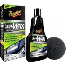 Meguiar’s 3 in 1 Wax, ceară auto curățare, lustruire și protectie, 473 ml